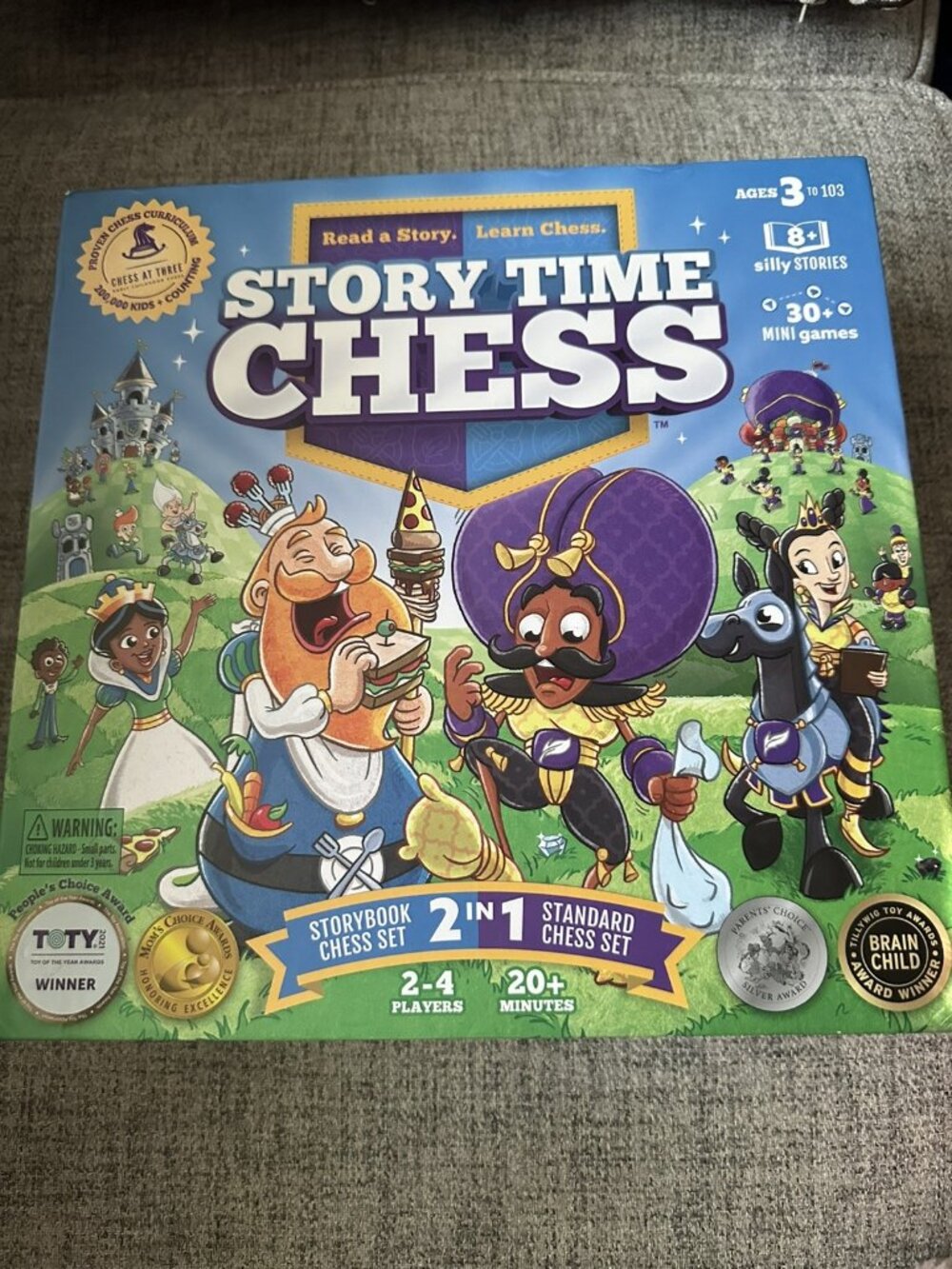 Story Time Chess Complete Award Winning Learn Chess Board Game Homeschool Kids
